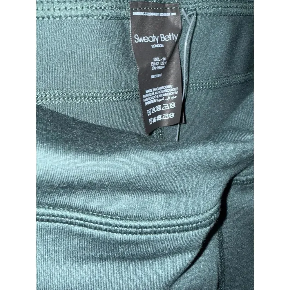 Sweaty Betty Gary Women’s Yoga Pants Size L Trek Green NWT  MSRP $108 - Picture 16 of 16